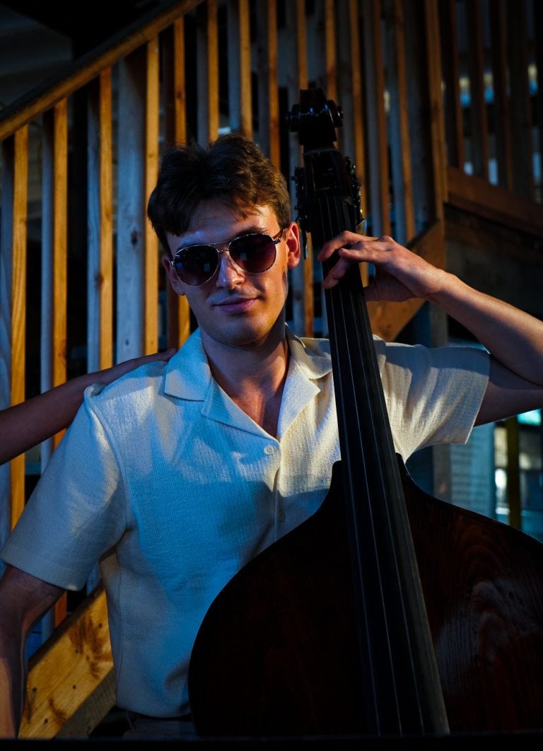 Marc Andre performs in Long Island, New York. Photographed by Rainer DeLalio