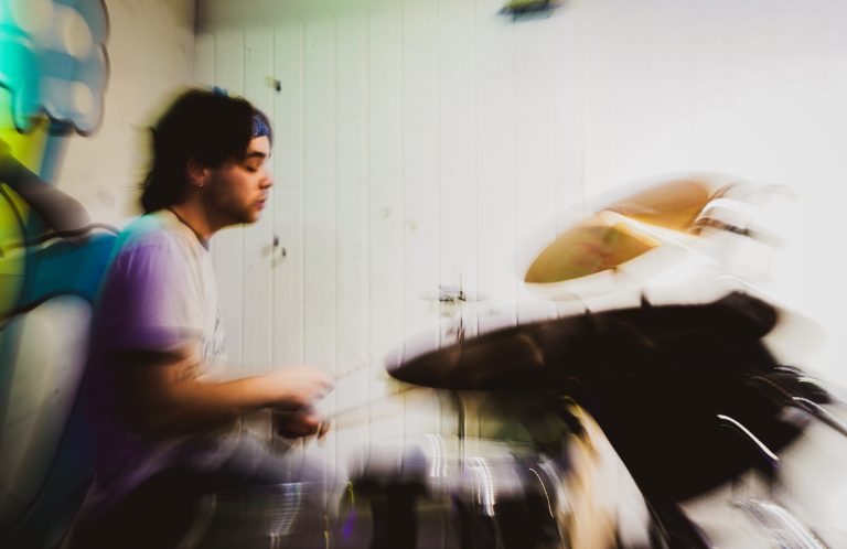 The Astral Party performs in New York City. Photographed by Rainer DeLalio