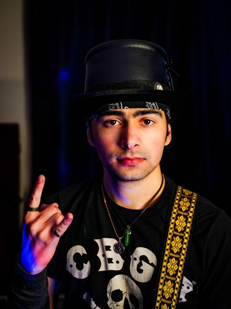 Grey Wilson performs live in Long Island New York, photographed by Rainer DeLalio